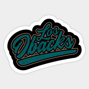 Los Dbacks Sticker